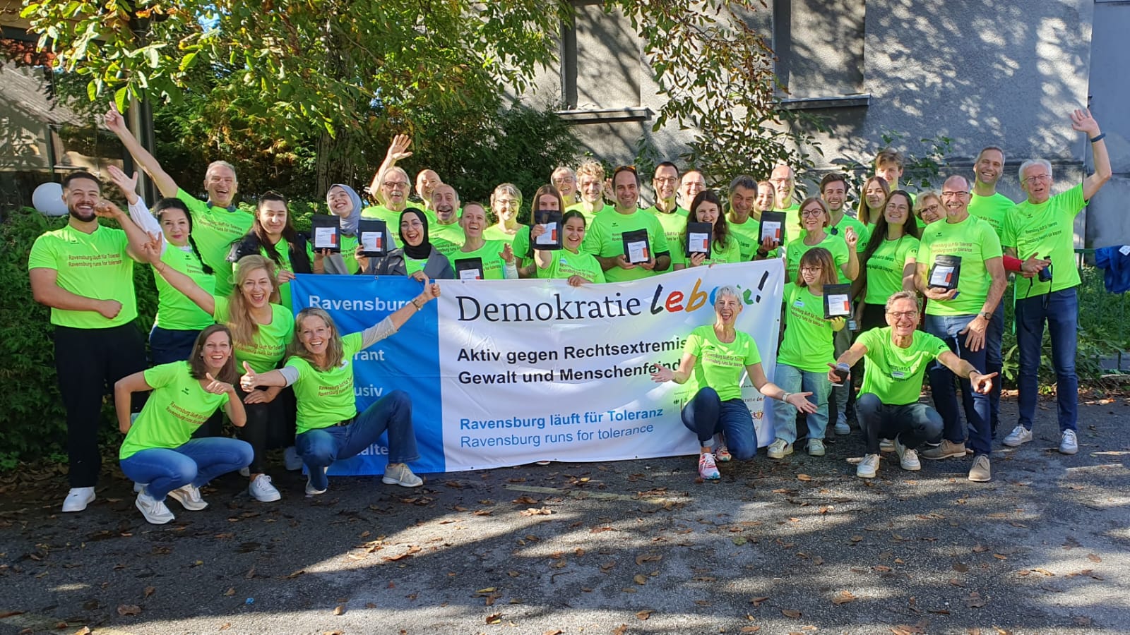 Ravensburg läuft für Demokratie und Toleranz