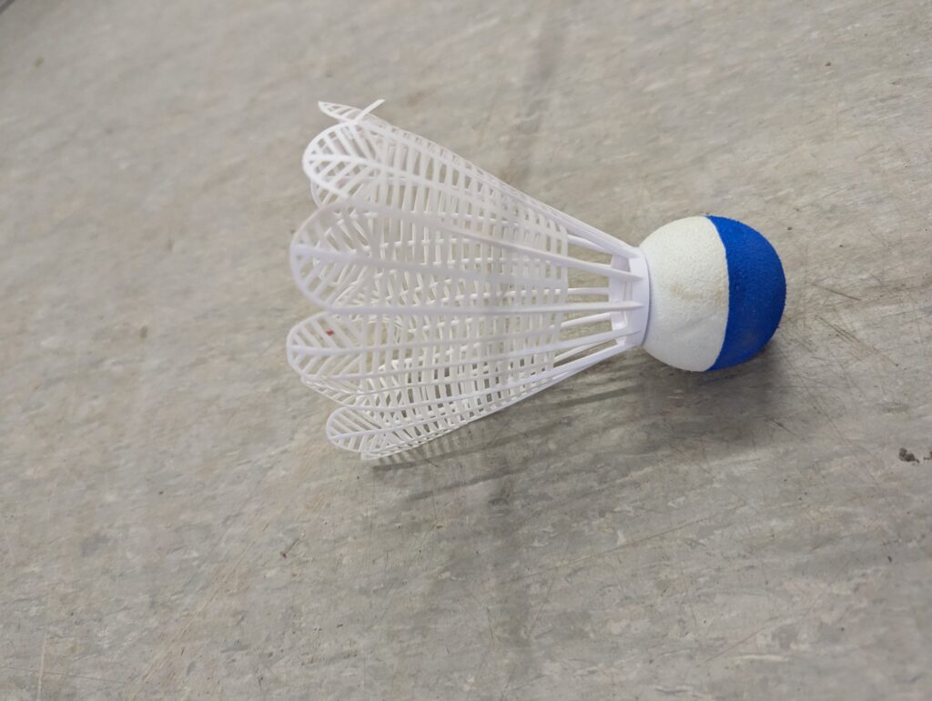 Federball, ca. 10 cm lang