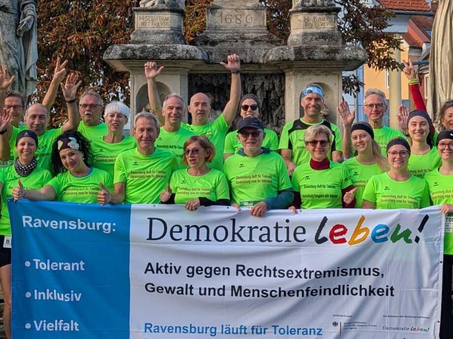 Ravensburg läuft für Demokratie und Toleranz“ vom 8. – 13. Oktober 2026 in Bukarest
